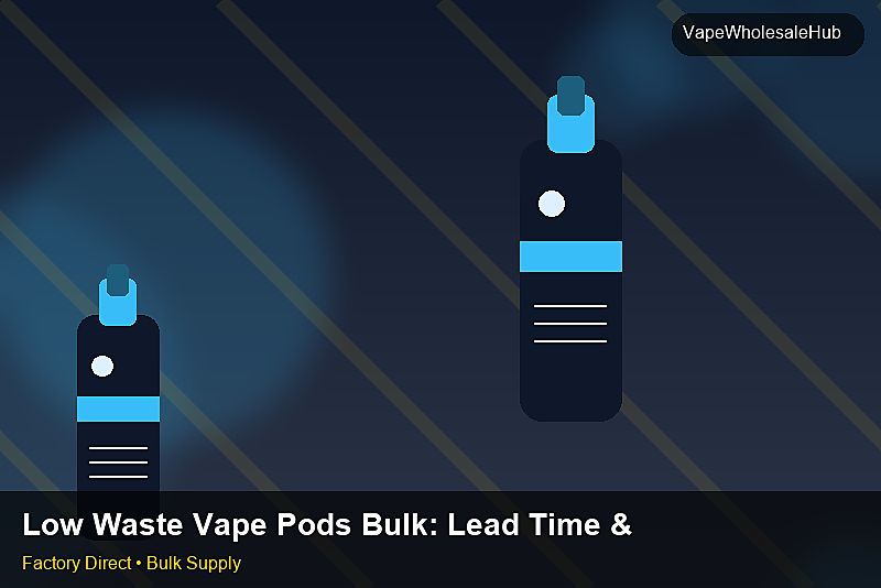 Low Waste Vape Pods Bulk โ Low Waste Vape Pods Bulk: Lead Time & MOQ | 2026 Edition photo 2