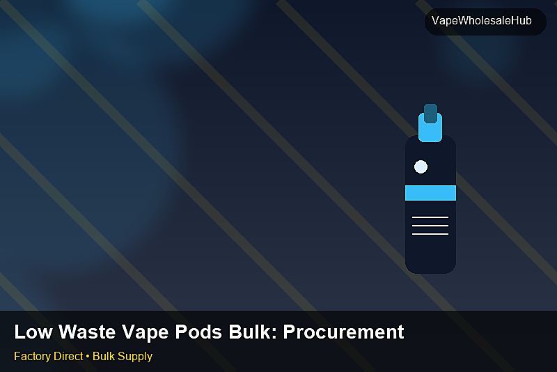 Low Waste Vape Pods Bulk — Low Waste Vape Pods Bulk: Procurement Strategy | 2026 Edition photo 1