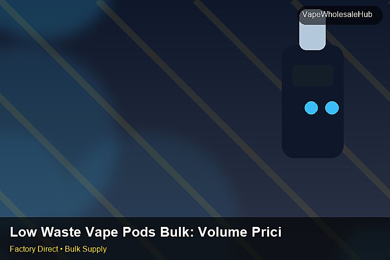 Low Waste Vape Pods Bulk — Low Waste Vape Pods Bulk: Volume Pricing Tiers | 2026 Edition photo 1